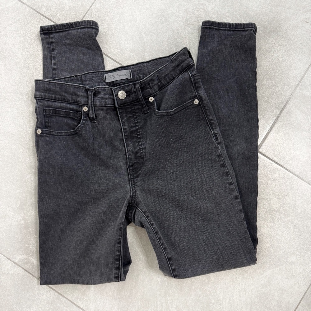 Women’s Black Madewell High Rise Skinny Jeans